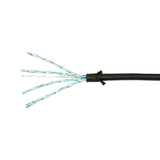 Latiguillo Cat 6a, U/Ftp,  2.00 M, Negro, Lszh-Tpe  Slim Delgado Logilink