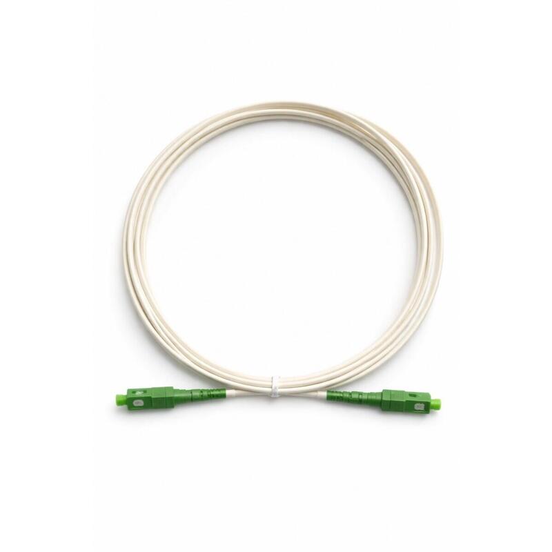Latiguillo De Fibra Óptica Sc-Sc Apc 3m Blanco