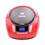 Lauson Nxt966 Rojo Reproductor Radio Cd Con Altavoces Incorporados