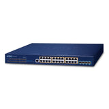 Layer 3 24-Port 10/100/1000t  802.3at Poe + 4-Port 10g Sfp+