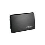Lc-Power Lc-25bub3, Caja Sata Externa De 2,5", Usb 3.0, Aluminio/Negro