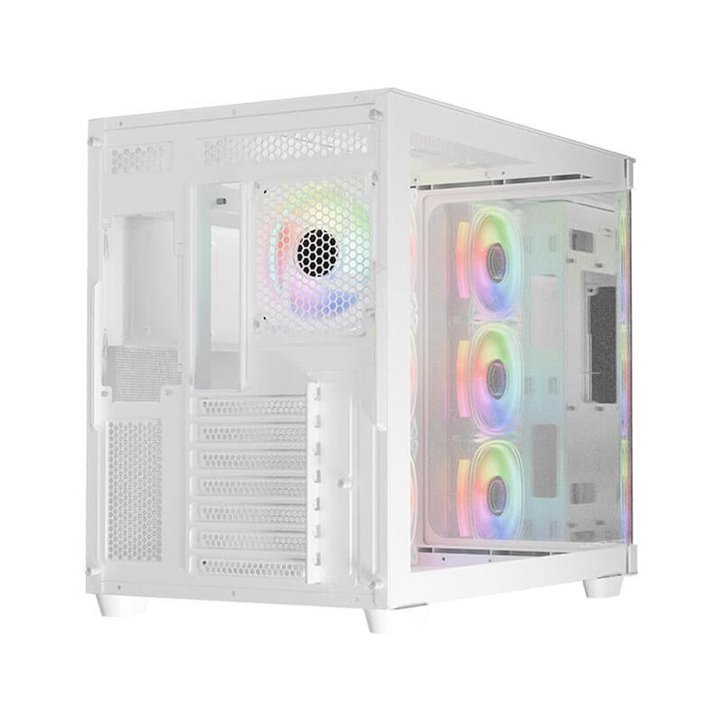 Lc-Power Lc-8001w-On Carcasa De Ordenador Midi Tower Blanco