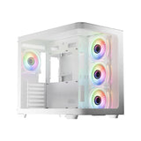Lc-Power Lc-8001w-On Carcasa De Ordenador Midi Tower Blanco