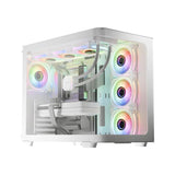 Lc-Power Lc-8001w-On Carcasa De Ordenador Midi Tower Blanco