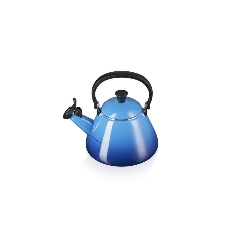 Le Creuset 40101022200000 Kone Wasserkessel Con Pfeife Aus Stahl, 1,6l, Aare