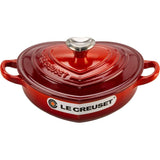 Le Creuset Gourmet Casserole Dish Heart Shaped 20 Cm Red