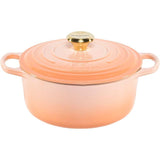 Le Creuset Signature Bräter Rund 24 Cm Peche
