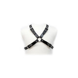 Leather Body - Black Buckle Harness For Men