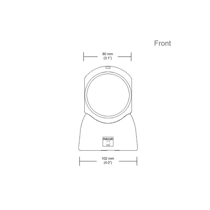 Lector De Código De Barras 1d Honeywell 7120 Orbit, Usb, Beige