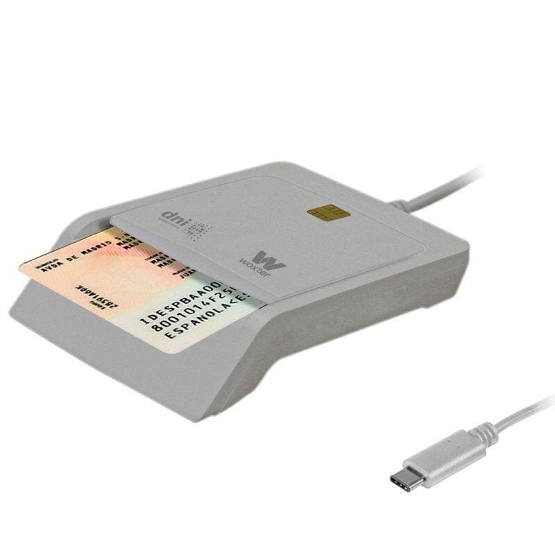 Lector De Dni Y Tarjetas Woxter Pe26-198 Blanco Usb 2.0
