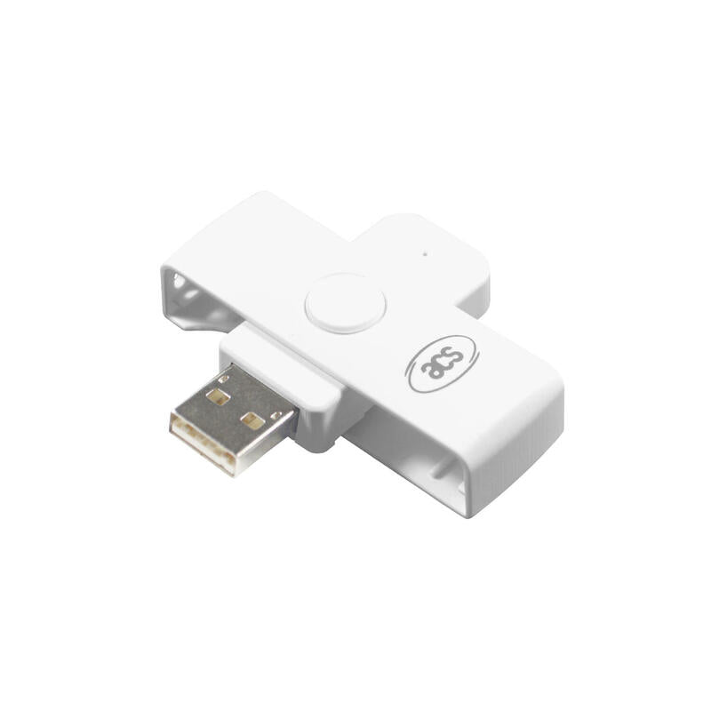 Lector De Tarjeta  Acs Acr39u-N1  Inteligente Interior Usb Usb 2.0 Blanco
