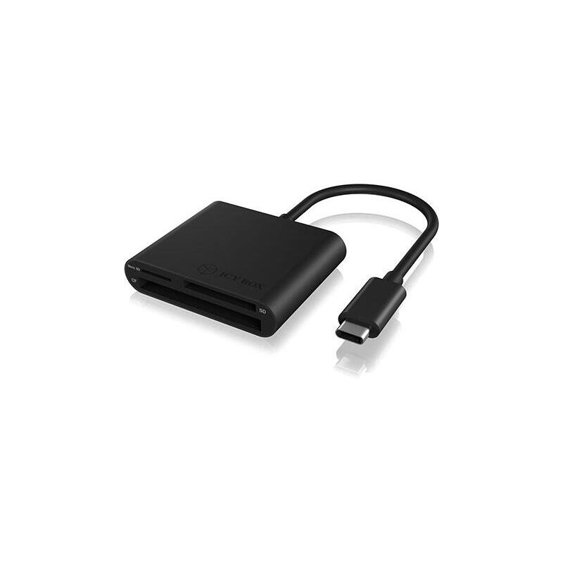 Lector De Tarjetas Externo Raidsonic Icybox Type-C Usb 3.0 Retail