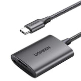 Lector De Tarjetas Usb-C, Ugreen Cm401 (Gris)