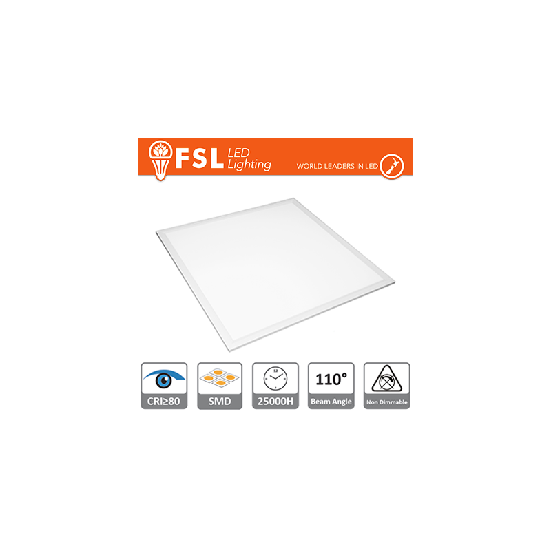 Led Panel 60x60cm - 48w 4000k 3700lm Cri80