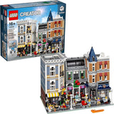 Lego 10255 Gran Plaza, Modular Buildings, Maqueta Para Construir Adultos Y Adolescentes