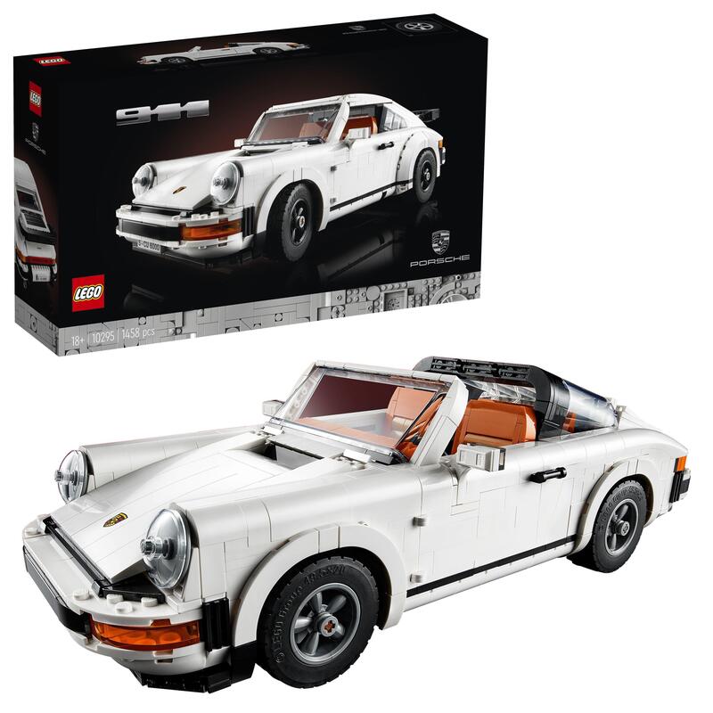 Lego 10295 Creator Porsche 911 G Model (1973-1989) Blanco (1458 Piezas)