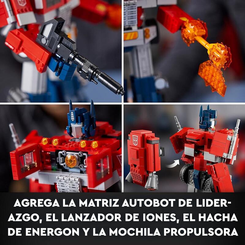 Lego 10302 Icons Transformers Optimus Prime