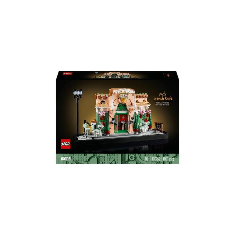 Lego 10362 Icons Café Francés, Juguete De Construcción   10362