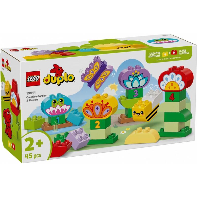 Lego 10444 Duplo Town Juguete De Construcción De Jardín De Flores Creativo   10444