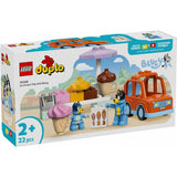 Lego 10458 Duplo Excursión Azul A La Sala De Helados Con Juguete De Construcción Azul 10458