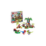 Lego 11200 Marvel Enfrentamiento De Spidey Y Sus Súper Amigos En La Casa Del Árbol: Spidey-Rex Vs. Gobby-Raptor, Juguete De Construcción   11200