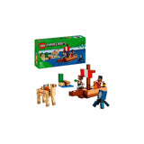 Lego 21259 Minecraft El Viaje En Barco Pirata, 21259