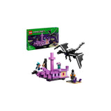Lego 21264 Minecraft El Dragón De Ender Y El Barco Del Fin, 21264