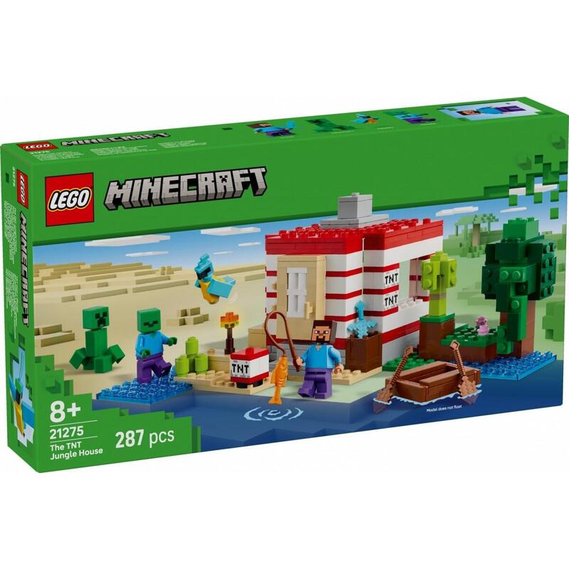 Lego 21275 Minecraft Das Tnt-Dschungelhaus 21275