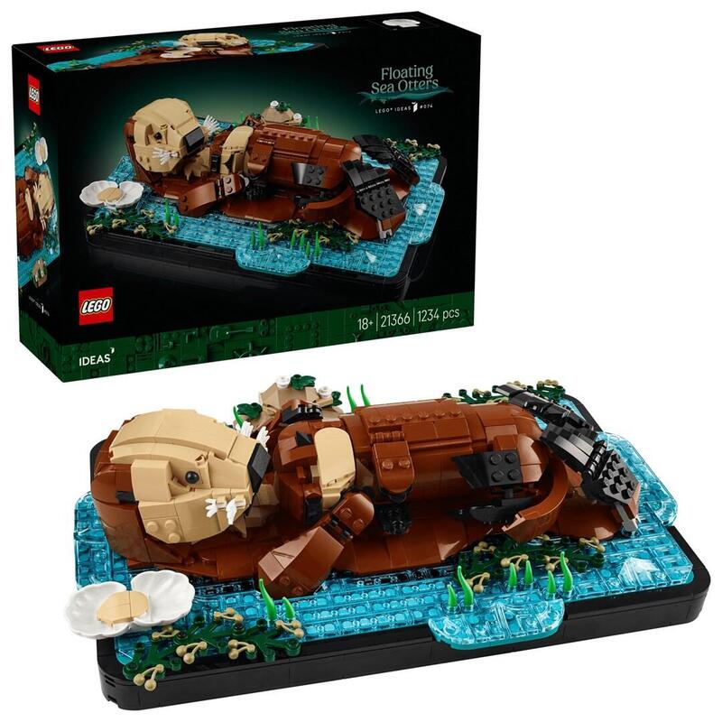 Lego 21366 Ideas Schwimmende Otter 21366
