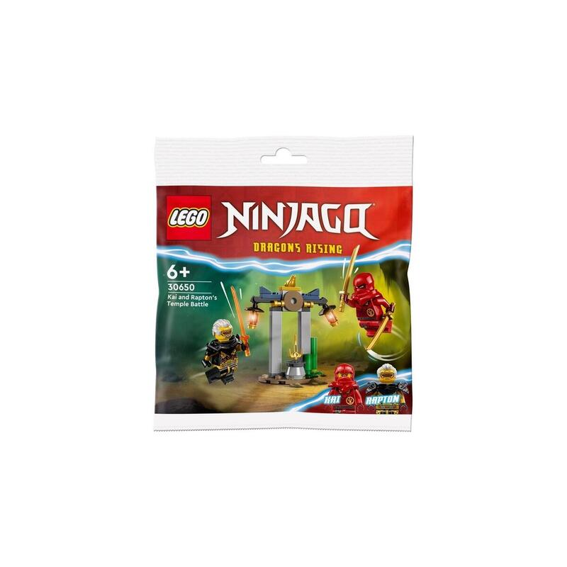 Lego 30650 Ninjago Duelo De Kai Y Rapton En El Templo, 30650