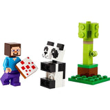 Lego 30672 Minecraft Steve Con Bebé Panda