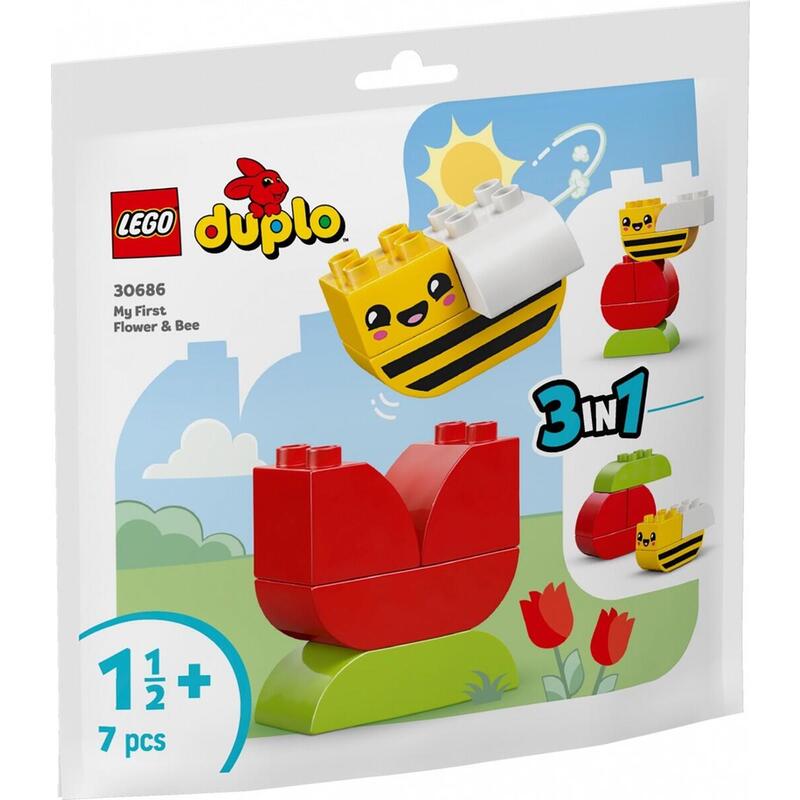 Lego 30686 Duplo Mi Primera Flor Con Abeja
