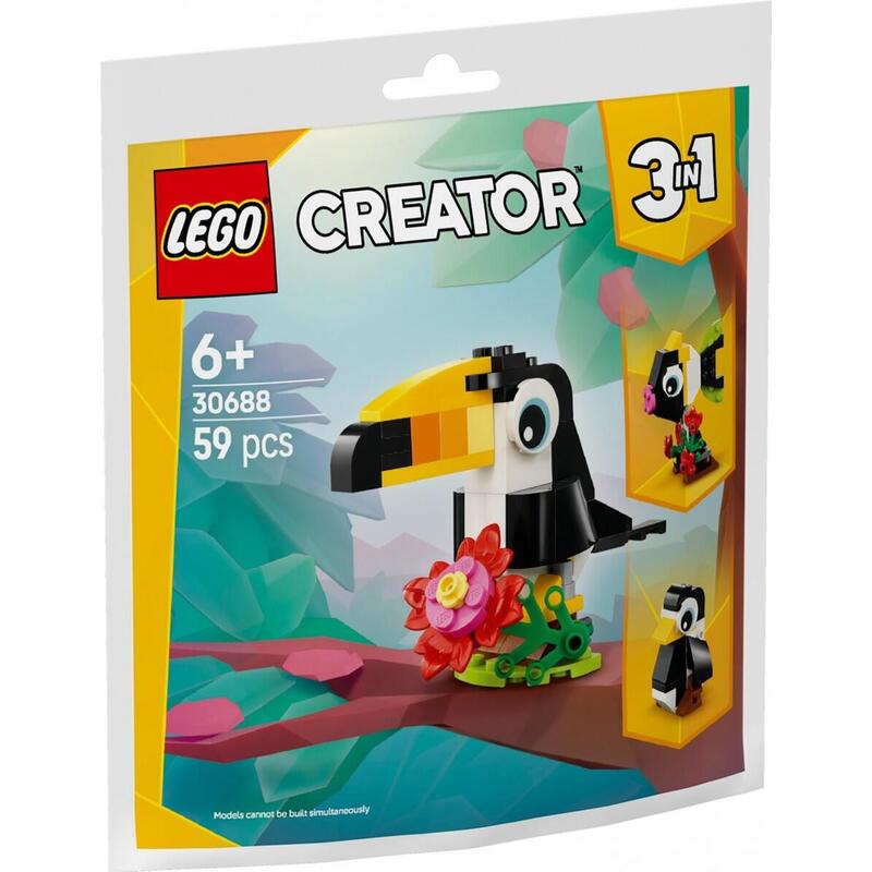 Lego 30688 Creador 3-En-1 Tropical Tukan