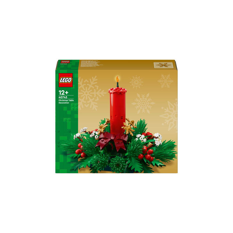 Lego 40743 Arreglo Navideño Icónico, Juguetes De Diseño 40743