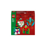 Lego 40744 Icónicos Diferentes Trailers De Árboles De Navidad, Juguetes De Diseño 40744