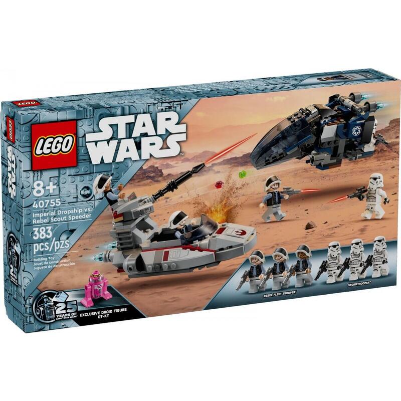 Lego 40755  Star Wars Nave De Transporte Imperial Contra Speeder Explorador Rebelde