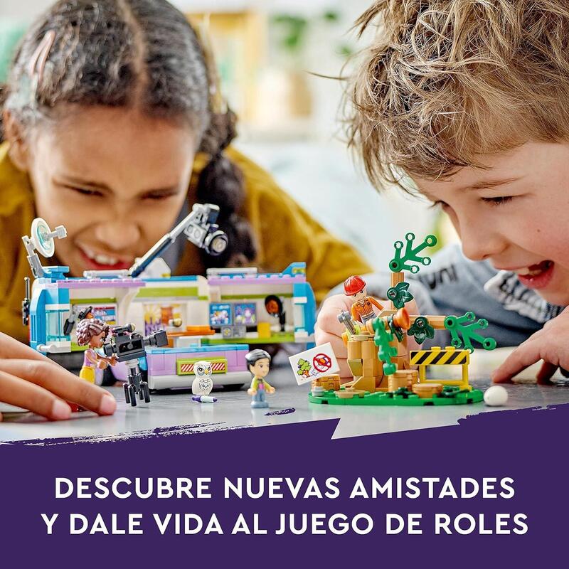 Lego 41749 Friends Unidad Móvil De Noticias