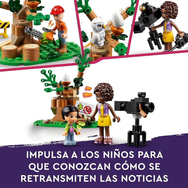 Lego 41749 Friends Unidad Móvil De Noticias