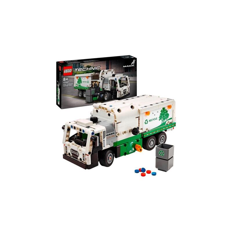 Lego 42167 Technic Camión De Basura Eléctrico Mack Lr