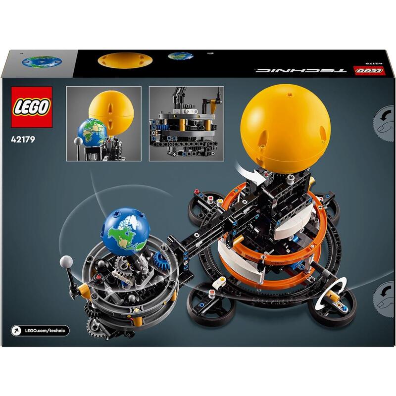Lego 42179 Technic Planeta Tierra Y Luna En Órbita