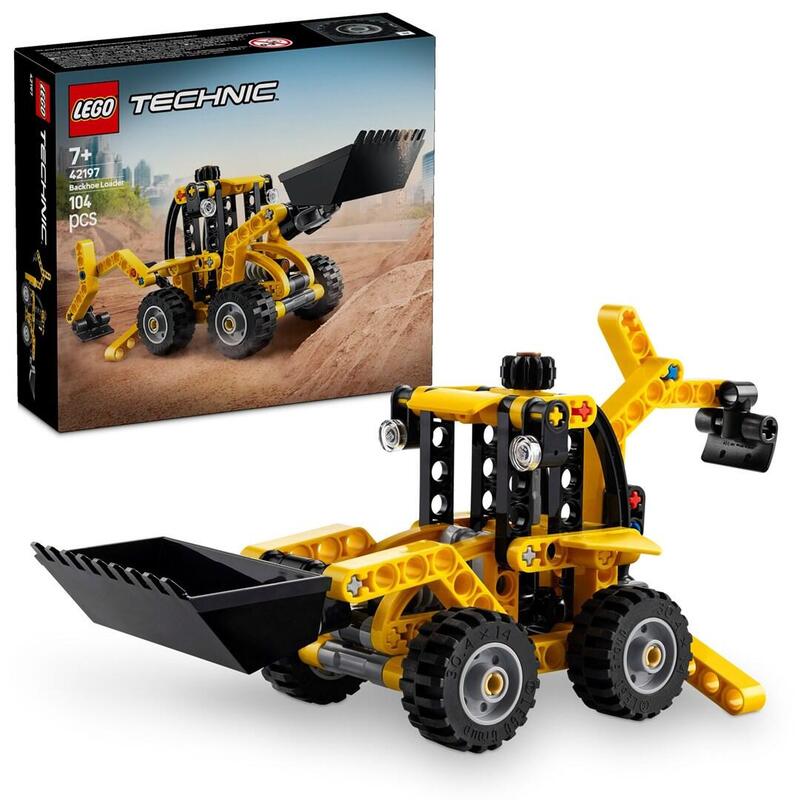 Lego 42197 Technic Retroexcavadora, Juguete De Construcción   42197