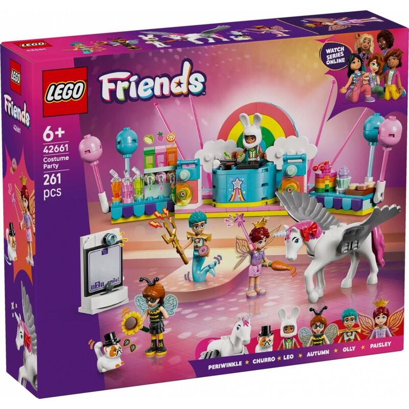 Lego 42661 Friends Fiesta De Disfraces De Unicornio Y Hada
