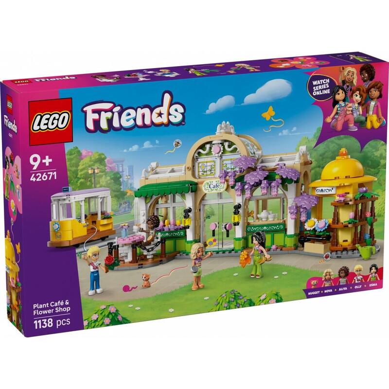 Lego 42671 Friends Cafetería Y Quiosco De Flores