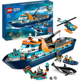 Lego 60368 City Barco Explorador Del Ártico