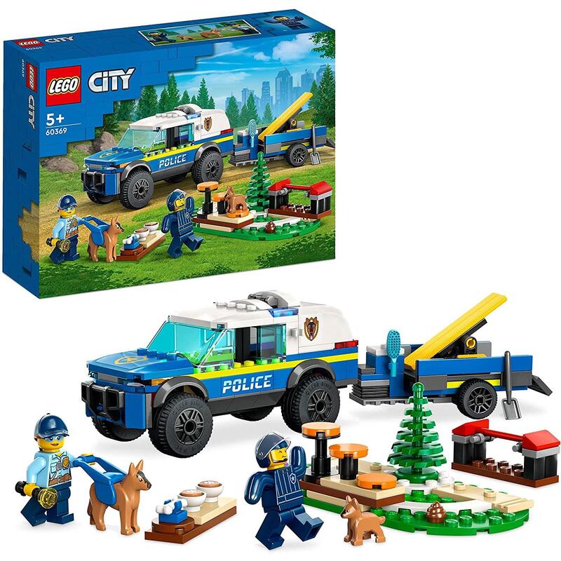 Lego 60369 - Adiestramiento De Perros Policía De La Ciudad