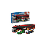 Lego 60445 City Transporter F1 Con Coches De Carreras F1 Rb20 Y Amr24, Juguete De Construcción   60445