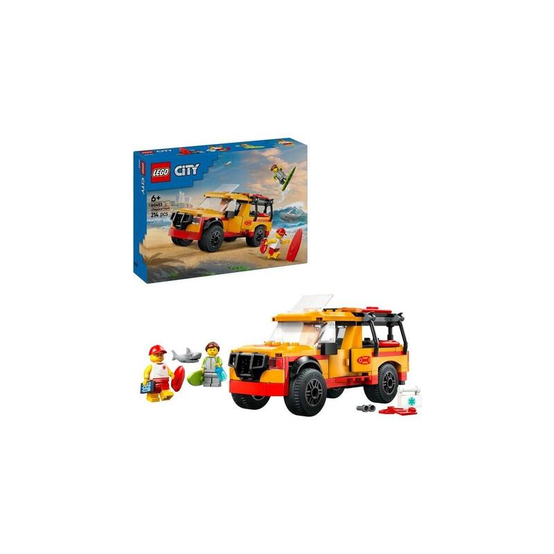 Lego 60453 City Vehículo De Emergencia Salvavidas, Juguete De Construcción   60453