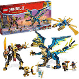 Lego 71796 Ninjago Dragón Elemental Contra La Emperatriz Mech