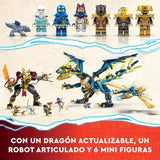 Lego 71796 Ninjago Dragón Elemental Contra La Emperatriz Mech
