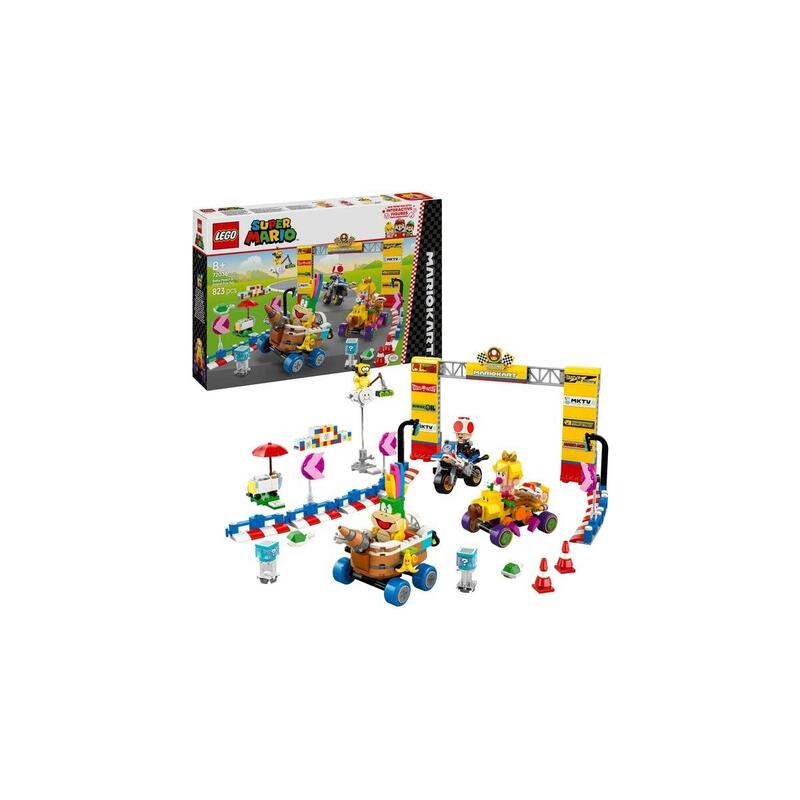 Lego 72036 Super Mario - Mario Kart: Set De Baby Peach Y Grand Pix, Juguete De Construcción   72036